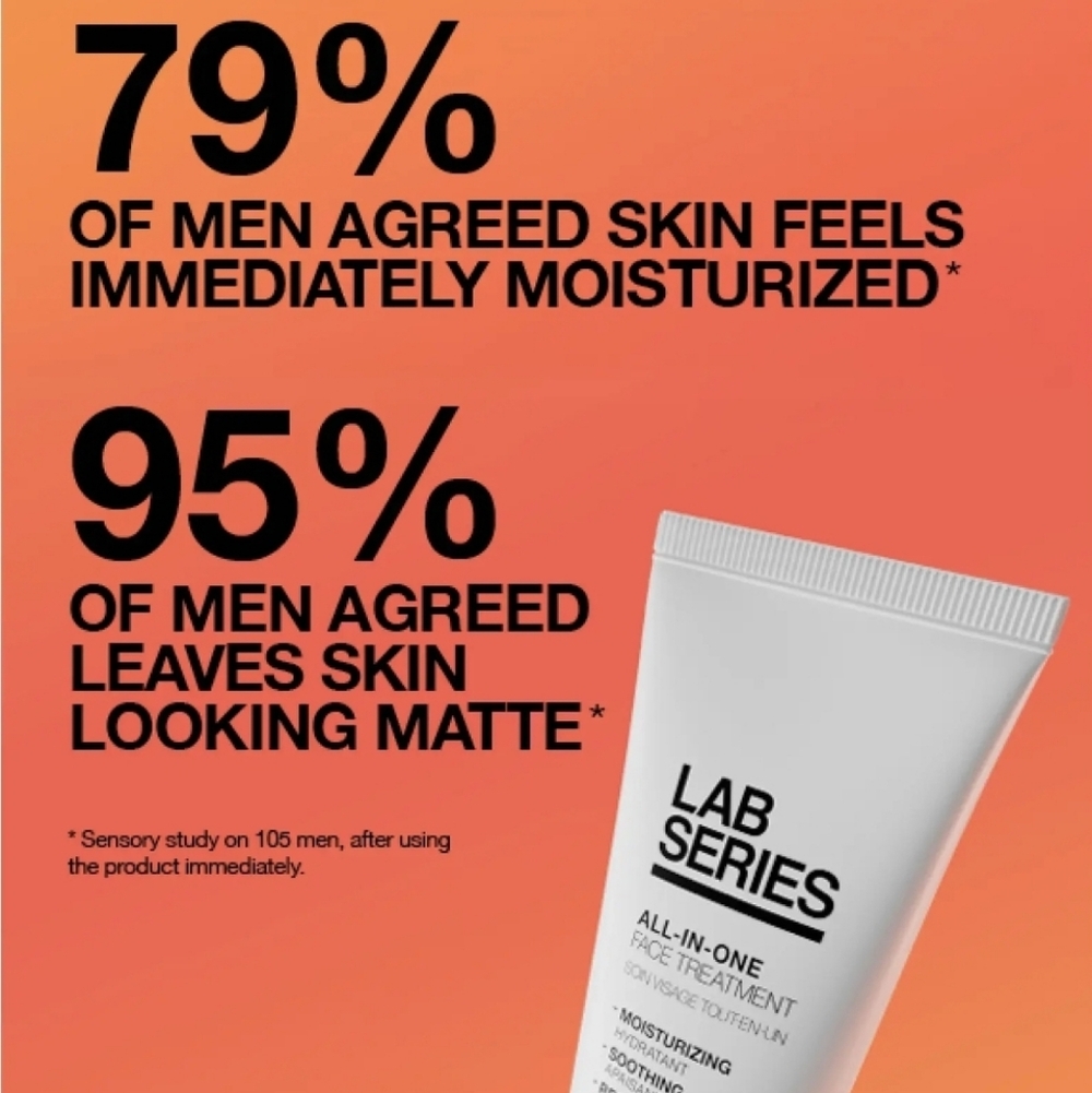 NEW! All-in-One Face Treatment Series Skincare for Men